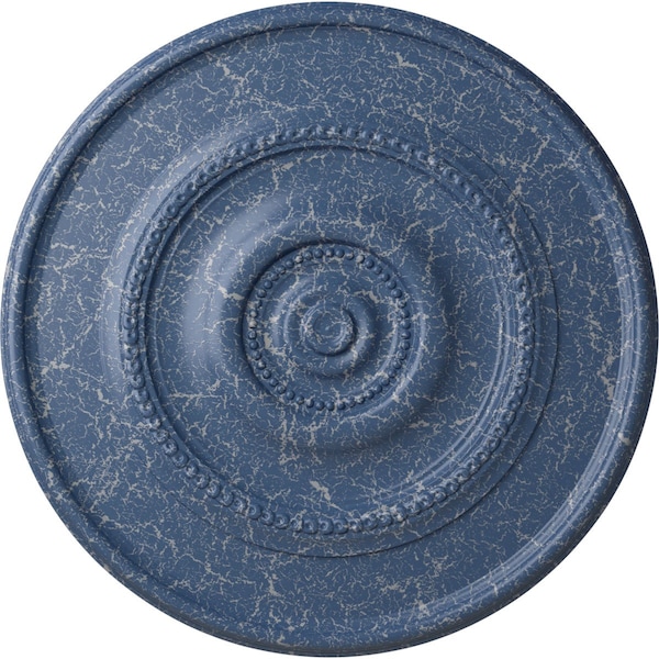 Ekena Millwork Traditional Reece Ceiling Medallion (Canopies up to 5 7/8"), 24 3/8"OD x 1 1/8"P, Americana Crackle CM24REAMC - main